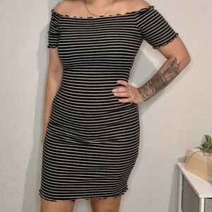 Off the shoulder dress